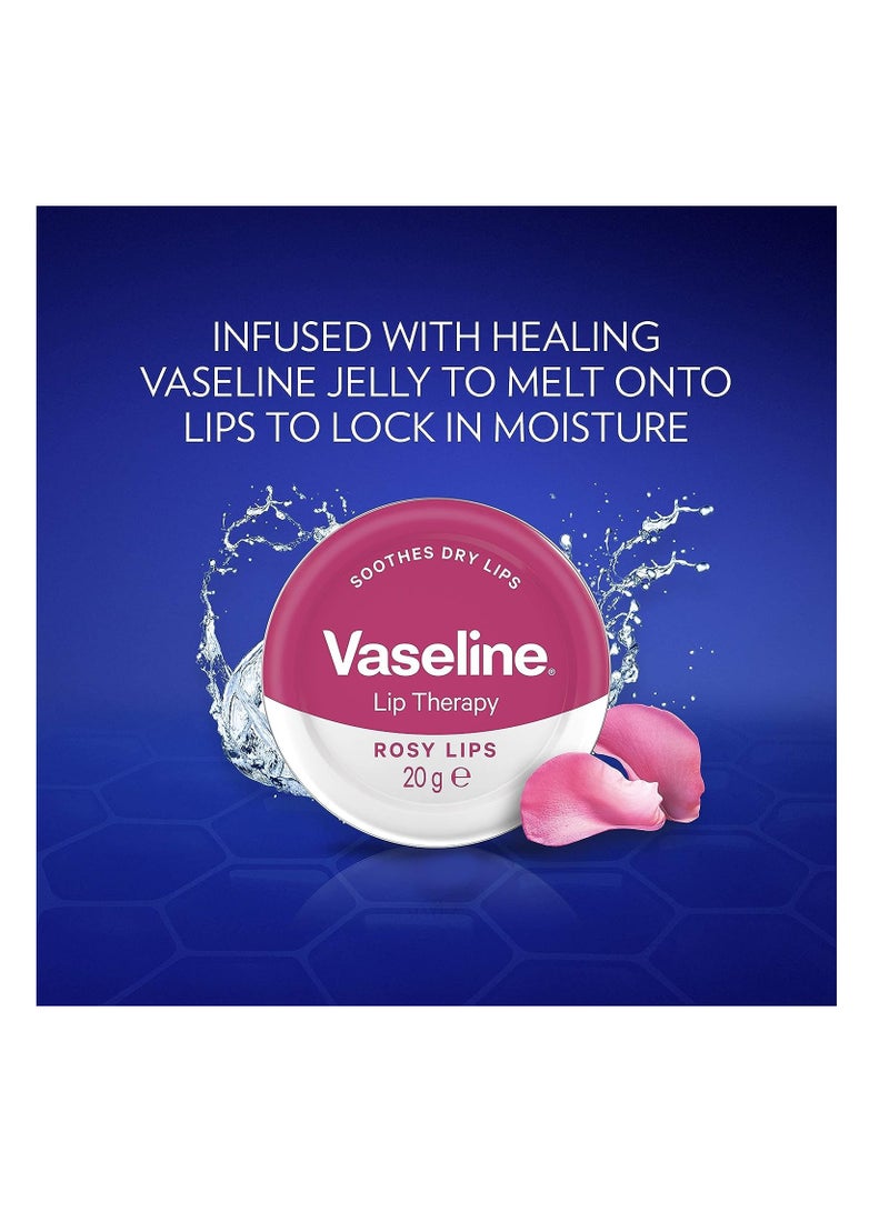 VASELINE Lip Therapy ROSY LIPS with Rose and Almond  20G - Image 2