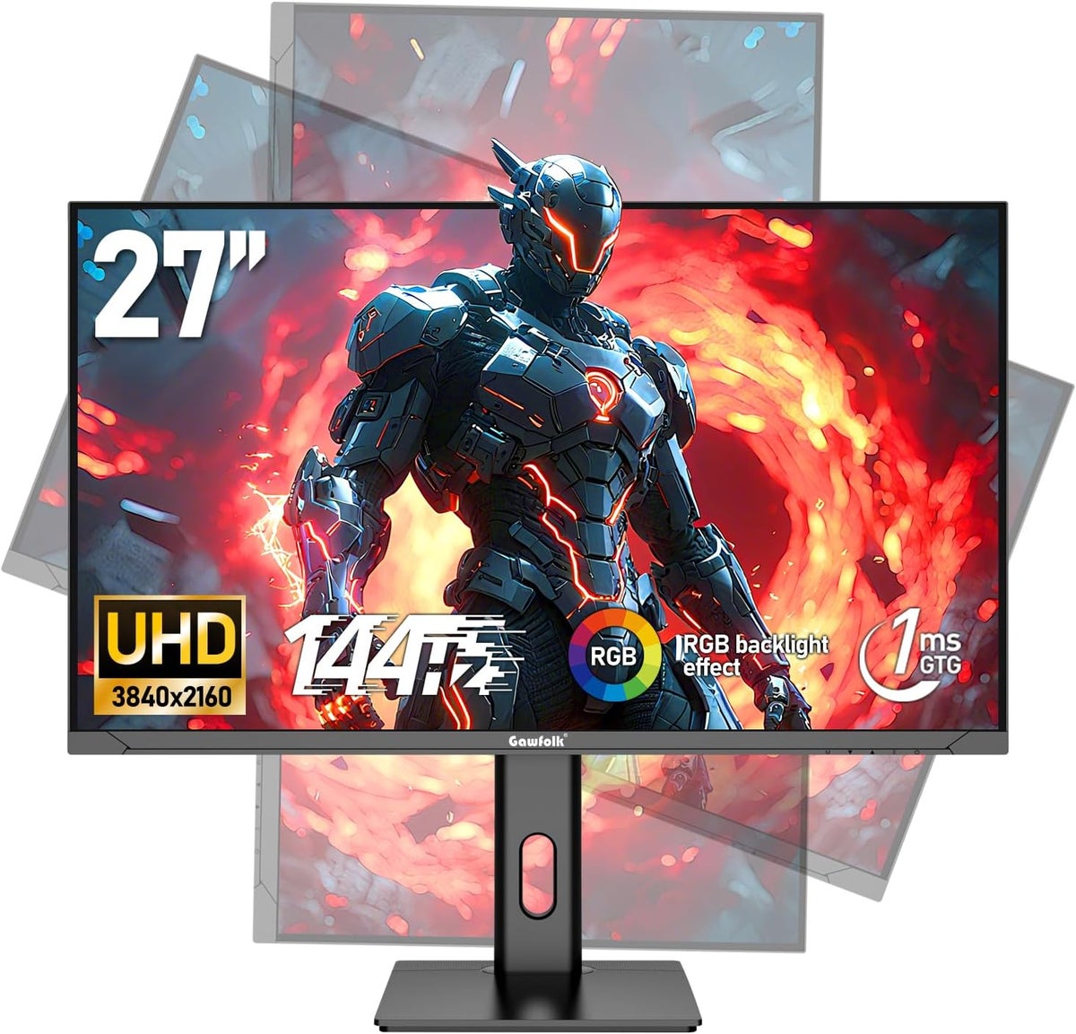 جاوفولك Gawfolk Gaming Monitor 4k 27 inch