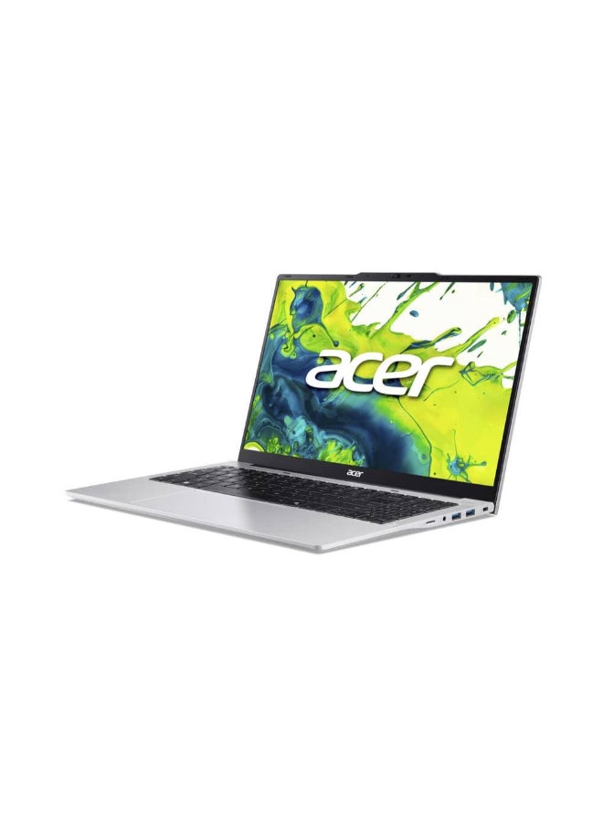 أيسر لابتوب أسباير لايت (2025) – الجيل 13 / إنتل كور i5-13420H / 15.6 بوصة FHD / 1TB SSD / 16GB RAM / ويندوز 11 هوم / لوحة مفاتيح إنجليزية وعربية / فضي فاتح – [AL15-72P-54T5] - Image 4