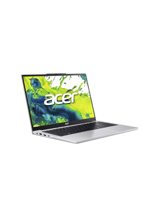 أيسر لابتوب أسباير لايت (2025) – الجيل 13 / إنتل كور i5-13420H / 15.6 بوصة FHD / 1TB SSD / 16GB RAM / ويندوز 11 هوم / لوحة مفاتيح إنجليزية وعربية / فضي فاتح – [AL15-72P-54T5] - Image 3