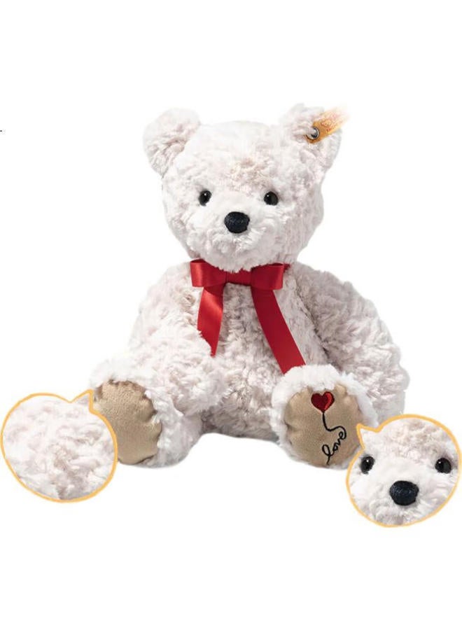 Steiff Heart Teddy Bear Jimmy Plush Doll Toy Stuffed Animal Pillow, Birthday Gift Box For Girls - Image 2