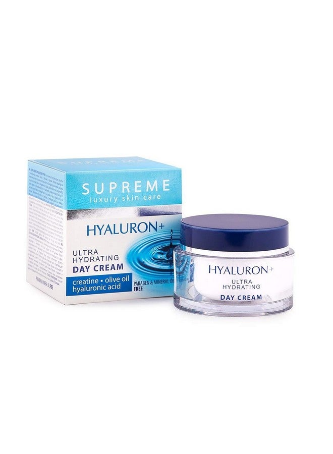 Bio Fresh Hyaluronic Acid Day Cream With Creatine Ultra Hydrating Antiwrinkle Paraben & Mineral Oil Free 50Ml (1.66 Fl.Oz) - Image 1