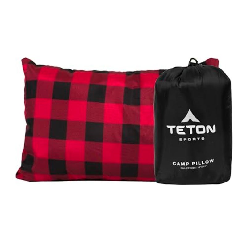 Camp Pillow; Great for Travel, Camping and Backpacking; Washable - Image 1