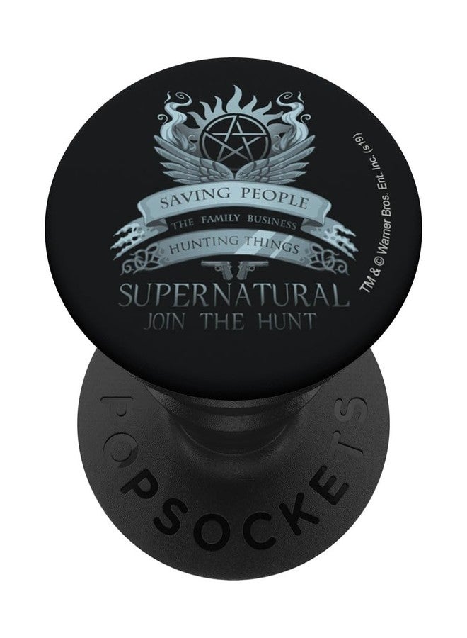 Warner Bros. Supernatural Saving People Hunting Things PopSocket Adhesive PopGrip for Phones and Tablets - Image 1