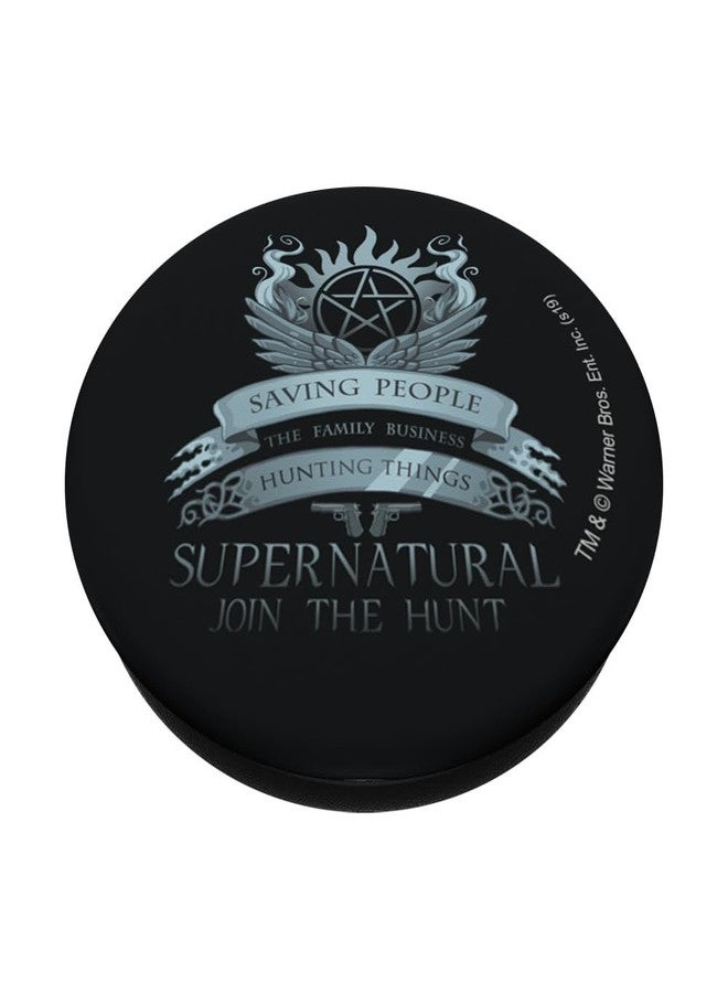 Warner Bros. Supernatural Saving People Hunting Things PopSocket Adhesive PopGrip for Phones and Tablets - Image 2