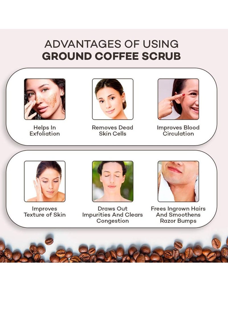 Caline Premium Ground Coffee Body Scrub 100 ml - Image 5