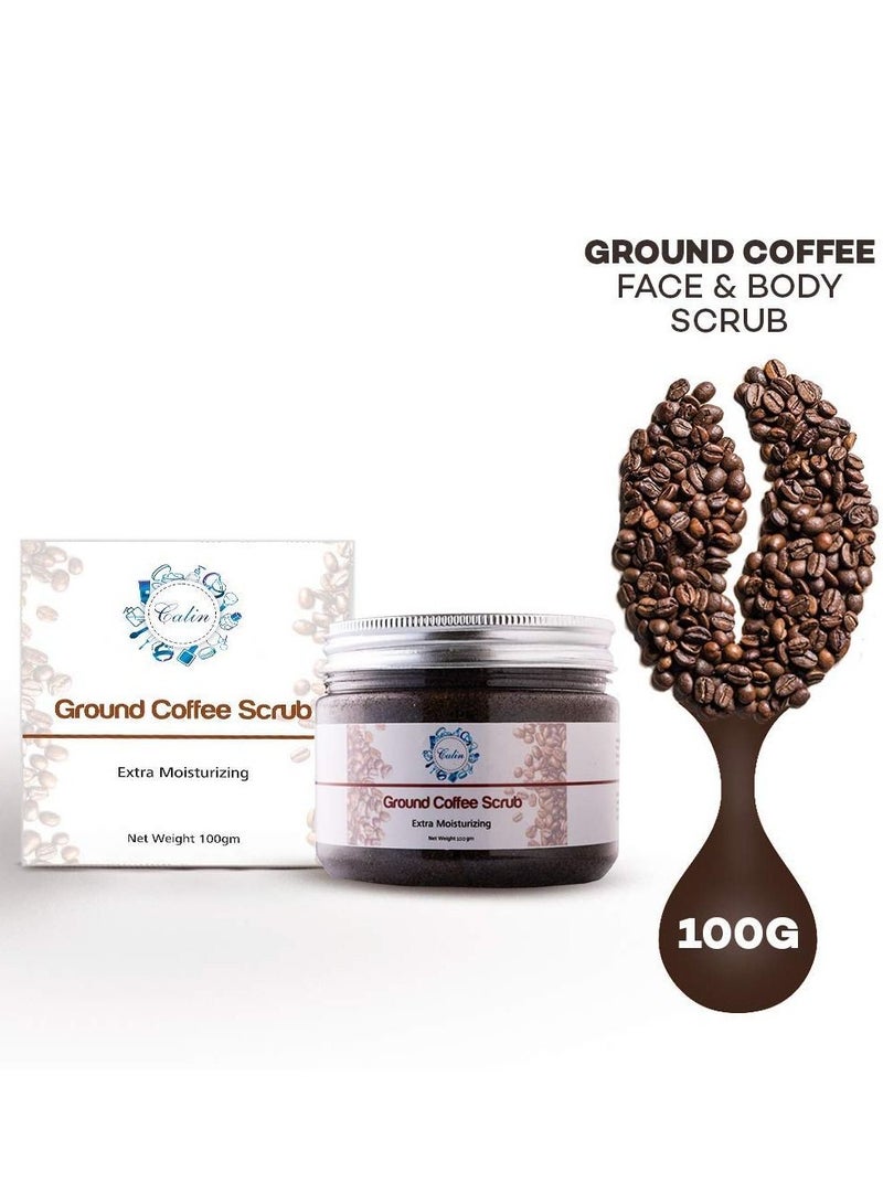 Caline Premium Ground Coffee Body Scrub 100 ml - Image 3