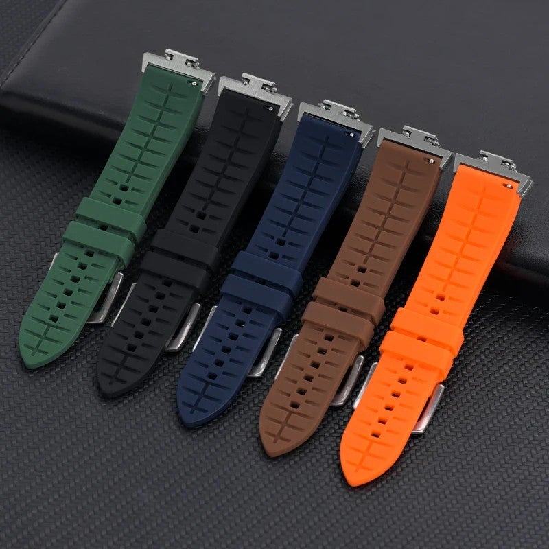 Bluejw New Design Soft Silicone Replacement Watch Band with Quick Release for PRX Series 1853 – Durable Rubber Strap to Replace the Watch Strap - Image 3