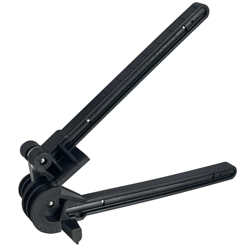 Socpuro 180 Degree Tube Bender, 4 in 1 Manual Tubing Pipe Bender 3/16", 1/4", 5/16", 3/8" for Copper, Brass, Aluminum and Thin Steel Pipes - Image 1