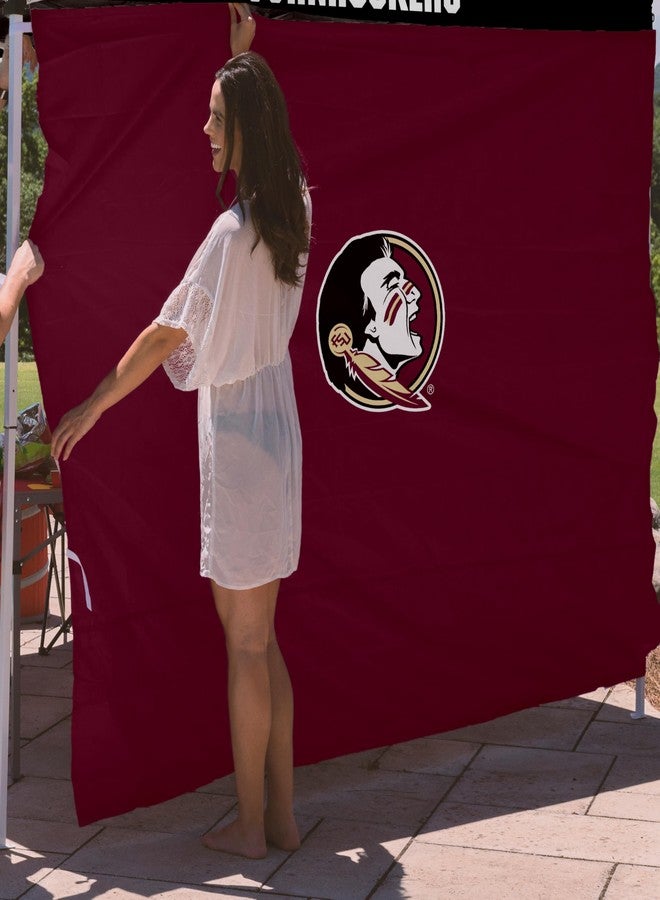 Logo Brands NCAA Florida State Seminoles 9x9 Canopy Side Panel – Team Colors, Privacy & Weather Shelter - Image 2