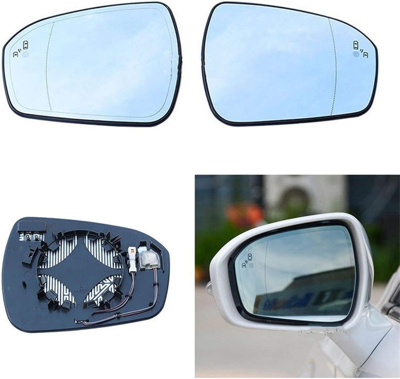 Wivplex Heated Anti-Glare Side Mirror Glass for Ford Mondeo - Image 4