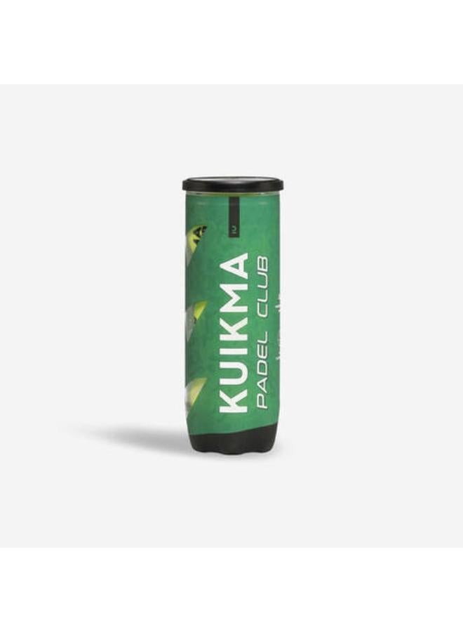 KUIKMA Pressurised Padel Balls Kuikma PB Club - Pack of 3 - Image 1