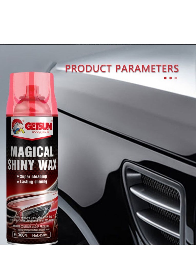 GETSUN Magical Shiny Wax To Protect Car and Motorcycle Paint and Address Scratches Long Lasting Shine - 450ml  - Image 3