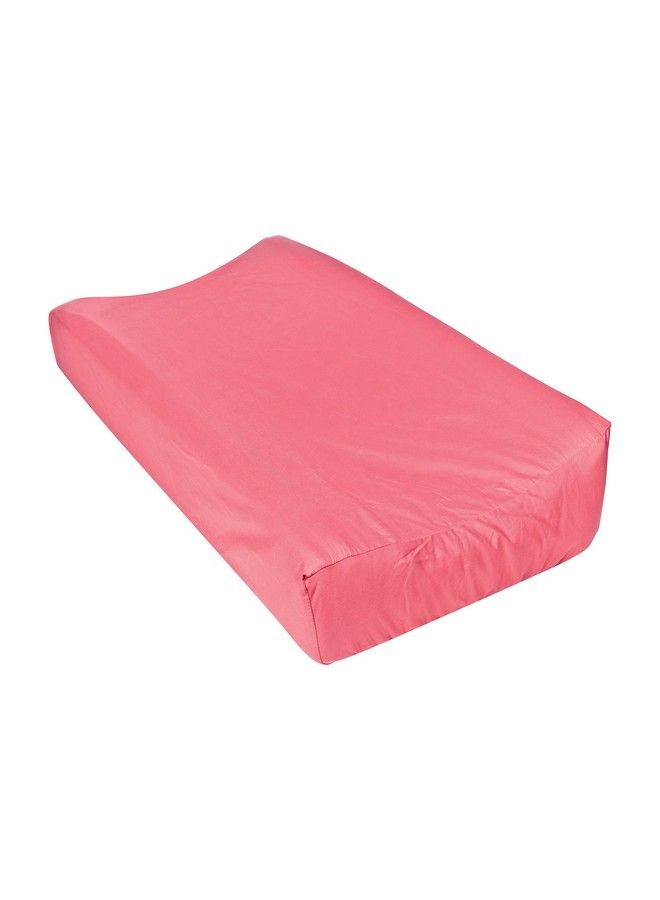 Trend Lab Waverly Pom Pom Play Changing Pad Cover, Coral - Image 2