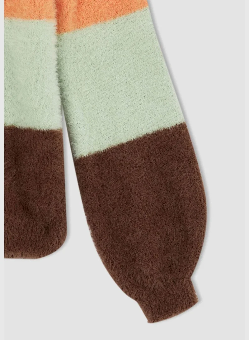 DeFacto Block Colour Turtleneck Jumper