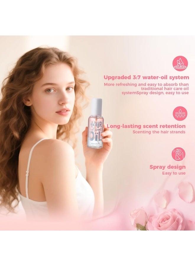 immetee Hair Perfume Oil, Floral Hair Perfume Spray, Long-lasting Fragrance, Hair Oil Moisturize Hair. 100ml (M, LAMPROCAPNOS SPECTABILIS) - Image 2