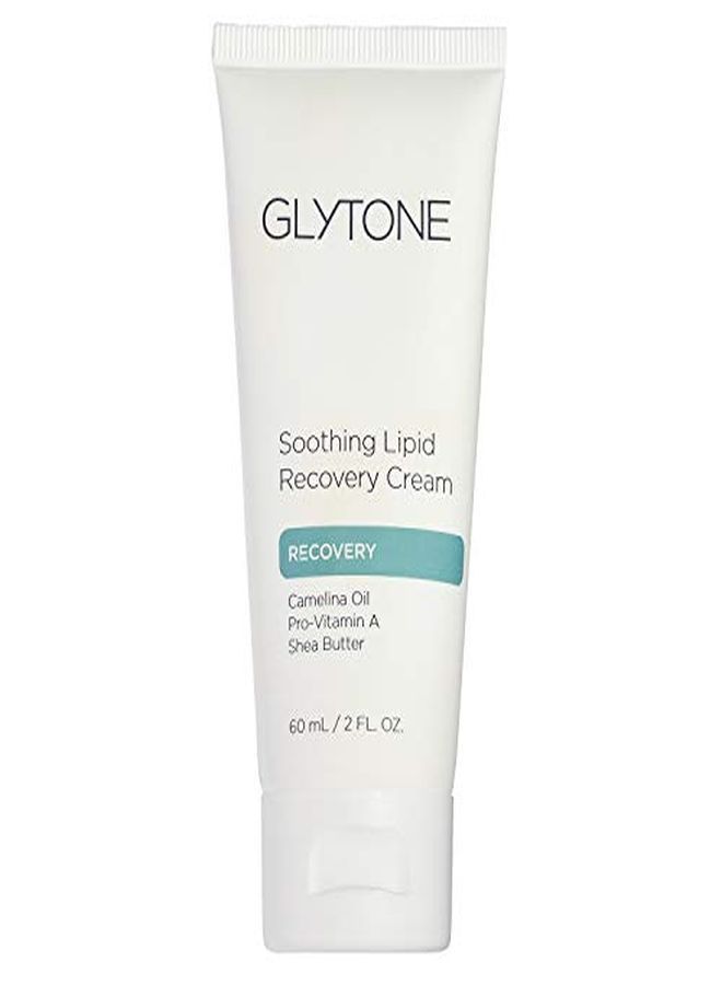Glytone Soothing Lipid Recovery Cream, Post Procedure, Vitamins A & E, Camelina Oil, Glycerin And Shea Butter For Sensitive, Compromised Skin, 2 Oz - Image 1