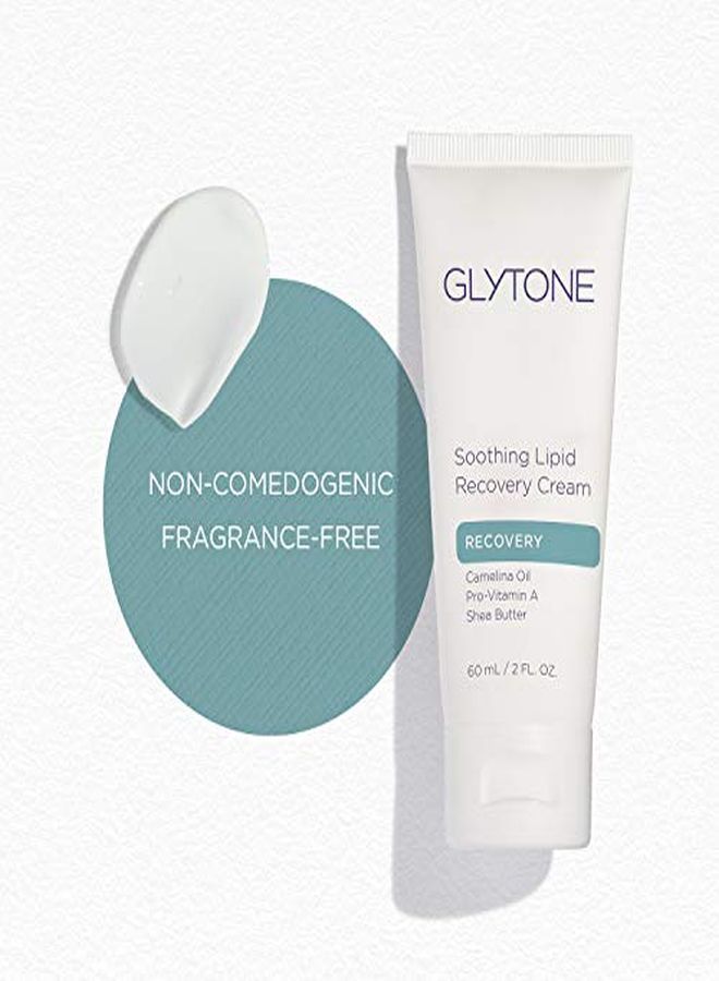 Glytone Soothing Lipid Recovery Cream, Post Procedure, Vitamins A & E, Camelina Oil, Glycerin And Shea Butter For Sensitive, Compromised Skin, 2 Oz - Image 4