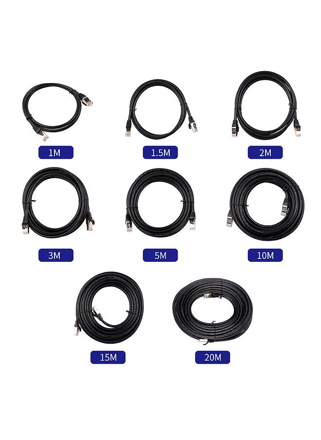 CAT8 Network Cable 40Gbps 2000MHz Ethernet Cable with Multi-layer Shielding 26AWG Pure Copper Core Gold-plated Interface 15M - pzsku/Z69B7BD693252BA8C95DBZ/45/_/1731568816/4737af18-37a8-4e30-927a-7539360447f0