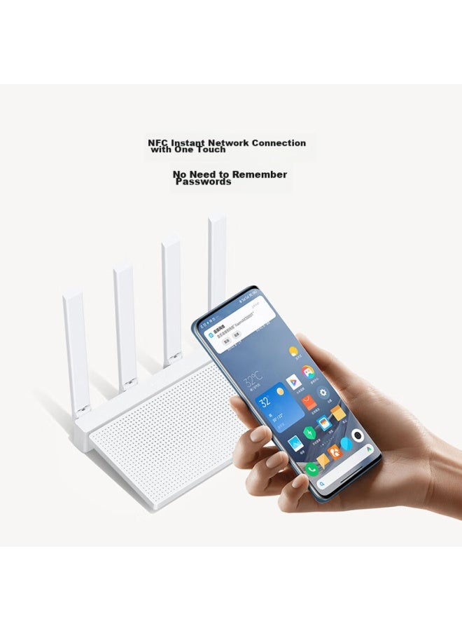 M I Xiaomi Router Ax3000t, Full-featured 5g Dual-band Wifi6, Multi-device Networking, 3000m Wireless Speed, Multi-band Aggregation, Smart Home Router - Image 2