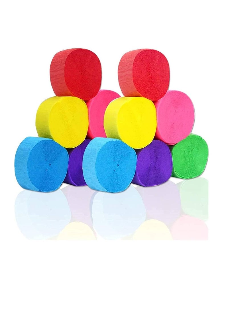 Terabyte NEON CREPE STREAMER (PACK OF 40) MULTICOLOR - Image 2