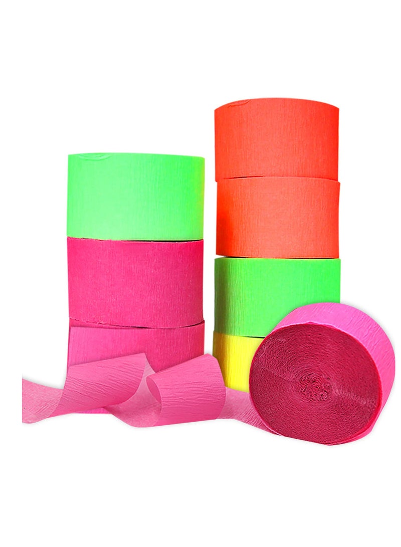 Terabyte NEON CREPE STREAMER (PACK OF 40) MULTICOLOR - Image 3
