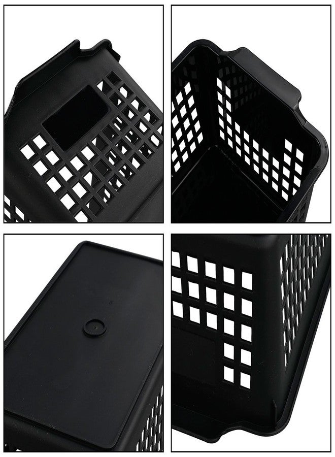 Begale Plastic Storage Basket/ Bins Organizer, Set of 6 - Image 3