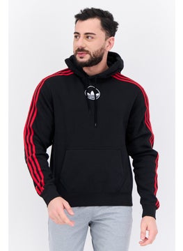 adidas Originals Men Sportswear Fit Long Sleeves Outdoor Sweatshirt, Black  - Image 1