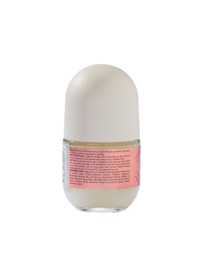 Anvati Valentina Bloom Deodorant 50ml | Long Lasting Freshness & Odor Protection Roll-On Deodorant for Men & Women | Quick Dry Non-Sticky Daily Underarm Care - Image 3