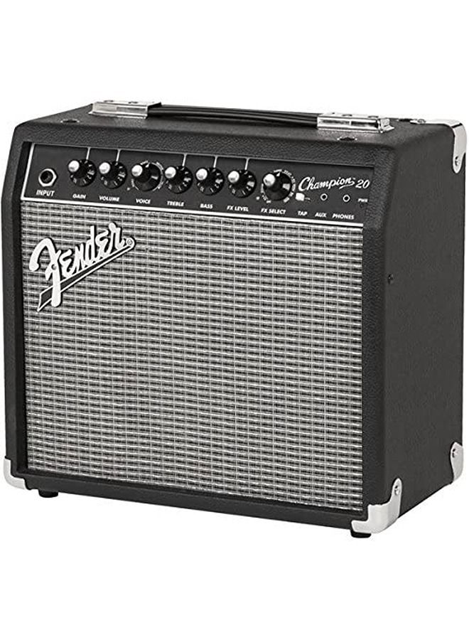 FENDER مكبر صوت جيتار Fender Champion 20 Combo 1 × 8، 20 وات - 2330206900 - Image 3