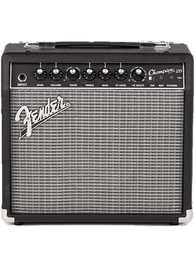 FENDER مكبر صوت جيتار Fender Champion 20 Combo 1 × 8، 20 وات - 2330206900 - Image 2
