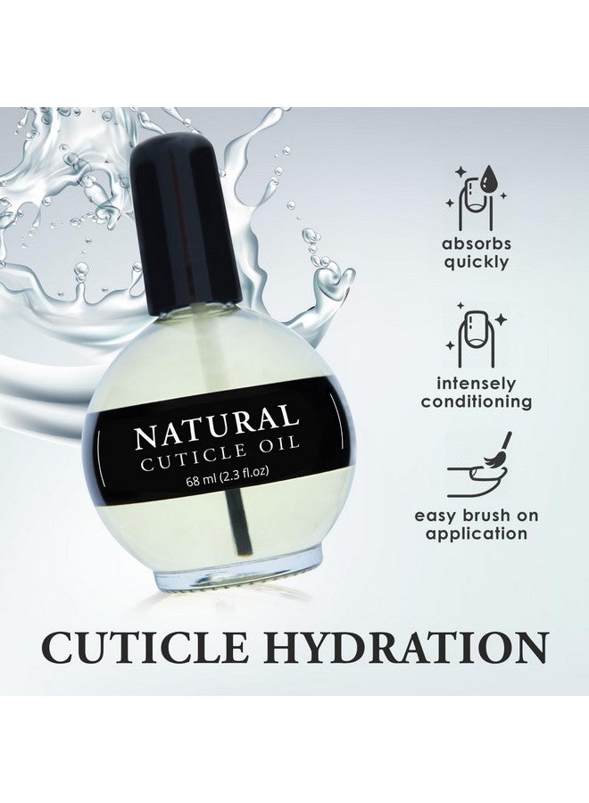 ايلي تشاز زيت مرطب للبشرة والعناية بالأظافر 2.3 أونصة سائلة غير معطر مملوء بزيت الجوجوبا والصبار وفيتامين E لإصلاح ترطيب الأظافر والزوائد اللحمية ومرطب ومقوي للنمو - Image 3