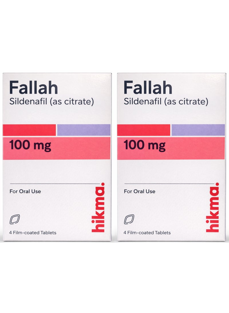 FALLAH Pack Of 2 FALLAH 100MG 4 TAB - Image 1