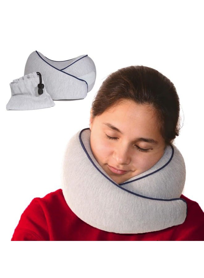 ETONVILLE Travel Pillow Neck Memory Foam, Airplane Flight, Sleeping Essential - Image 1
