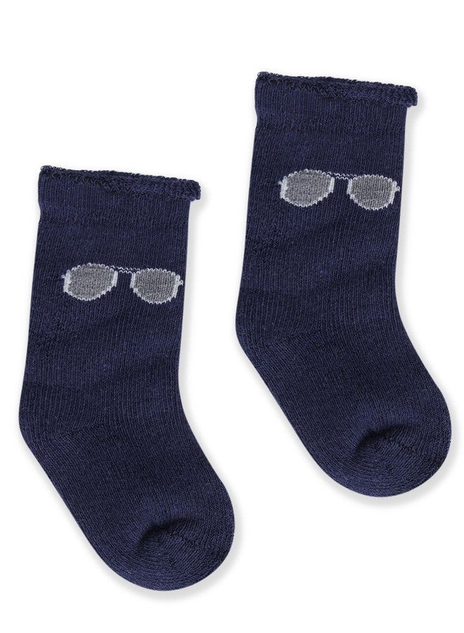 PASSION PETALS 510 Winter Warm Socks For Kids Toddlers Thermal Woolen Socks Baby Boys And Baby Girls Ankle Socks For Kids- Pack of 3 - Image 3