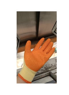 INGCO Latex Safety Gloves Rubber Work Gloves Industrial Project Hand Safety Glove Nitrile Coated, X-Large - HGVL05  - Image 5