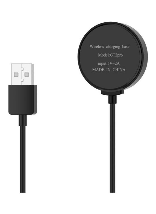 NIBEMINENT ECG USB Magnetic Charging Cable For Huawei Watch GT 2 Pro / Black  - Image 5