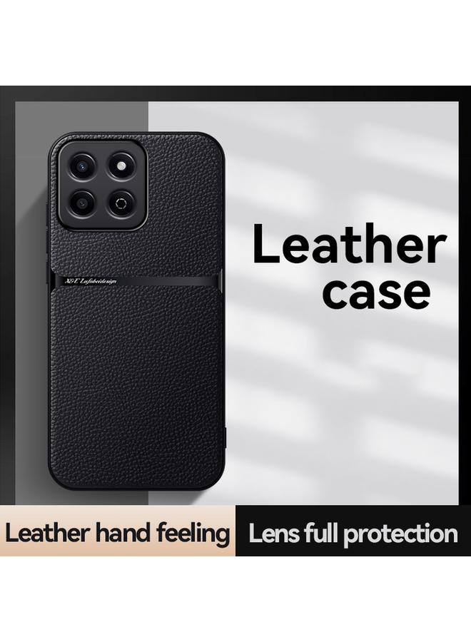 Green Tiger Case For Honor Play 60 Plus / 200 Smart Litchi Leather Magnetic Full Coverage Shockproof Phone Case - Image 2