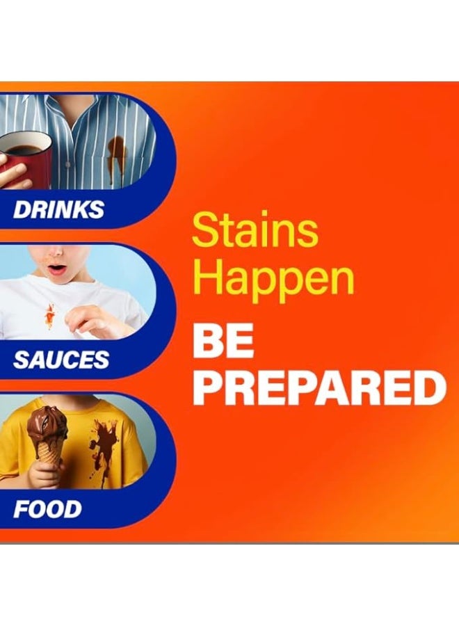 Tide Pen Stain Remover for Clothes Tide To Go Instant Stain Remover Pen Spot Cleaner Portable Travel Friendly Food Drink Stains Fits in Purses Bags - Image 5