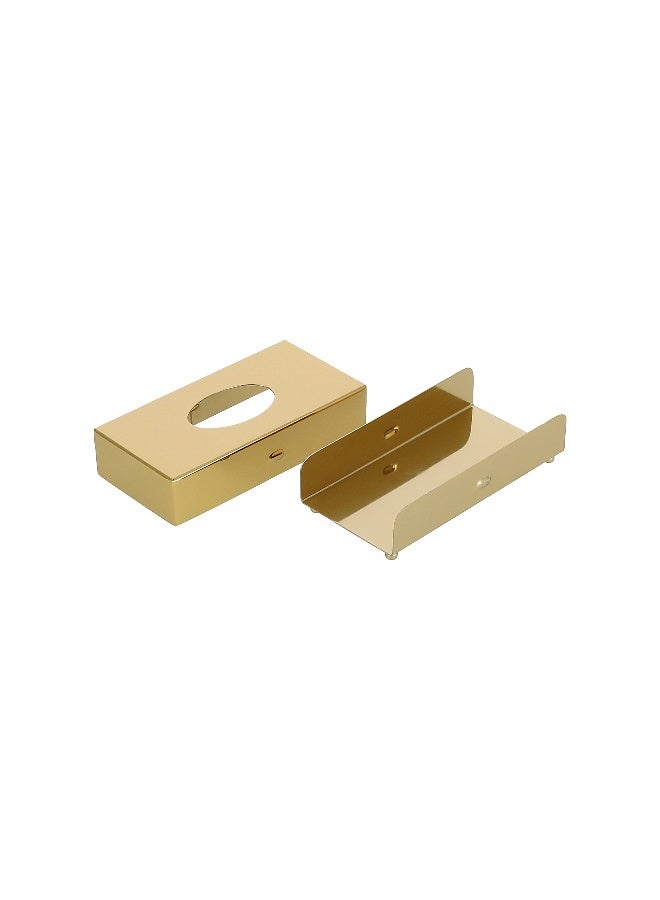 Tissue Box Stanless Steel - 20*10*5 Cm - Image 3