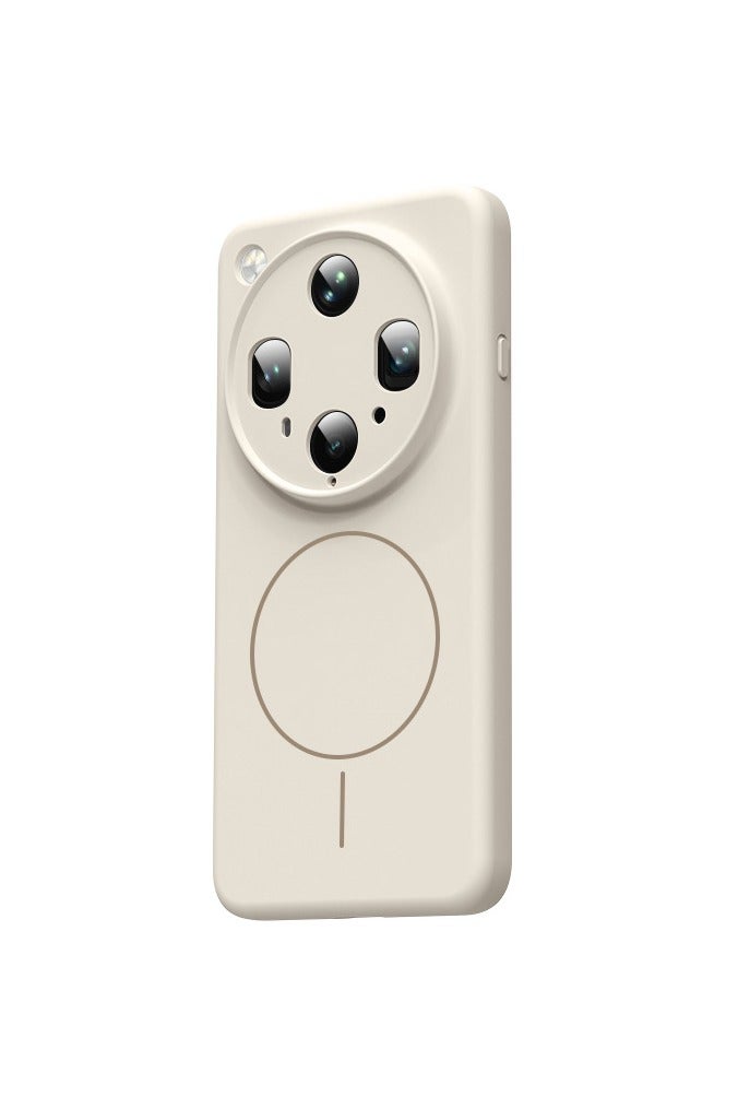 عام غطاء سيليكون سائل واقي، متوافق مع أوبو فايند إكس 8 الترا، حماية شاملة، مقاوم للصدمات والخدوش، مع طبقة داخلية ناعمة من مايكروفايبر. - Image 1