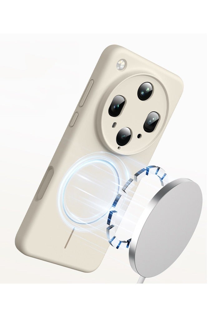 عام غطاء سيليكون سائل واقي، متوافق مع أوبو فايند إكس 8 الترا، حماية شاملة، مقاوم للصدمات والخدوش، مع طبقة داخلية ناعمة من مايكروفايبر. - Image 2