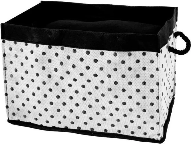 Magic Lady Polka Dot Patterned Baby Room 3-Piece Organizer Newborn Organizer Basket Box Set with Handle