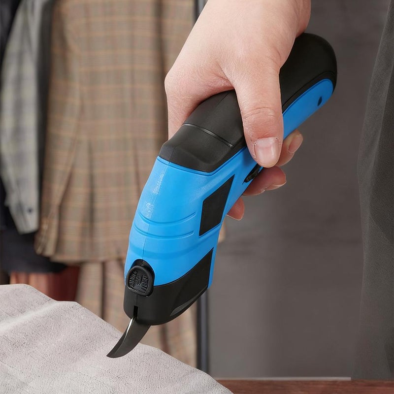 Handheld lithium-ion electric fabric cutter, rechargeable, plug-in fabric cutter, tailor's scissors, sewing machine - Image 5