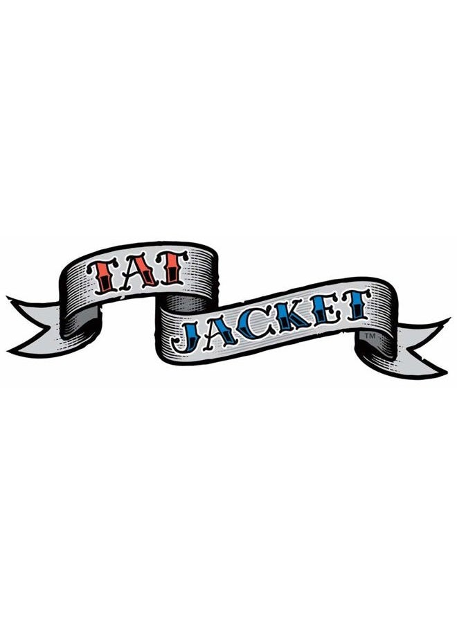 Tat Jacket Tatjacket Tattoo Cover Up Concealer Sleeve (2-PACK), Upper Arm or Calf coverage, UPF 50 Protection, Slip Free, for Men & Women (Unisex), BLACK, LARGE - Image 4