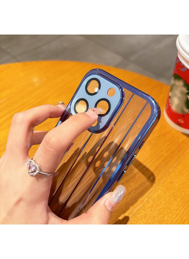 اس-توب جراب لهاتف iPhone 14 من سلسلة Milkyway مصنوع من مادة TPU المطلية بالكهرباء + جراب هاتف PC - Image 4