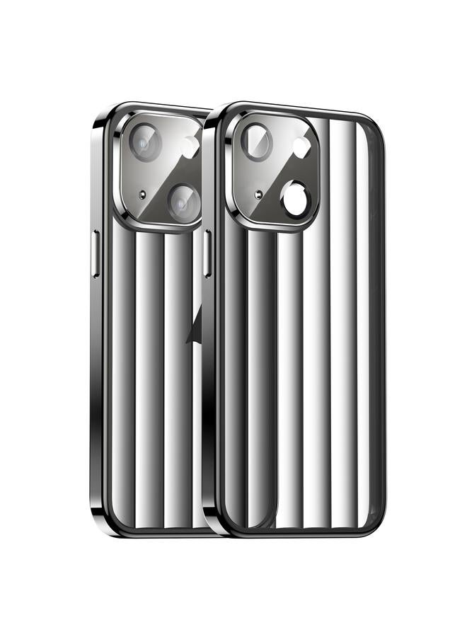 اس-توب جراب لهاتف iPhone 14 من سلسلة Milkyway مصنوع من مادة TPU المطلية بالكهرباء + جراب هاتف PC - Image 1