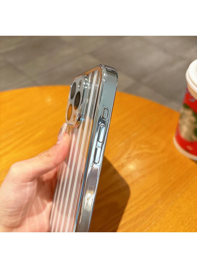 اس-توب جراب لهاتف iPhone 14 من سلسلة Milkyway مصنوع من مادة TPU المطلية بالكهرباء + جراب هاتف PC - Image 5