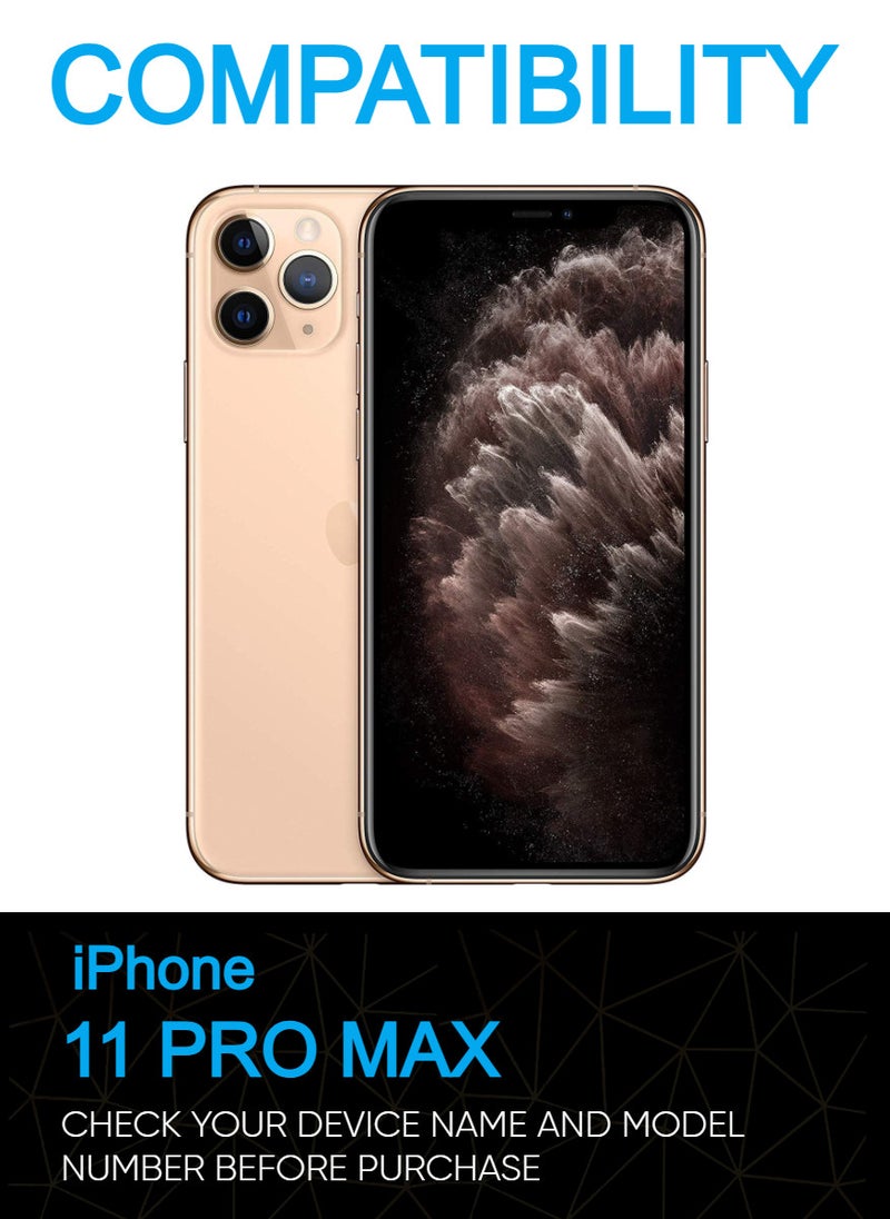 Tempered Dustproof Privacy Glass Screen Protector Compatible For iPhone 11 Pro Max