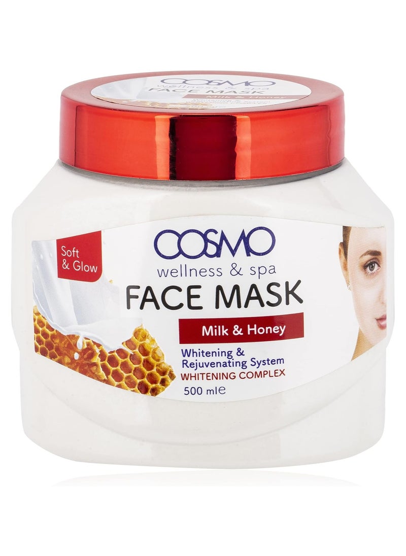 COSMO Face Mask Milk And Honey 500ml 